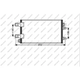Condenseur, climatisation PRASCO OEM 4417246