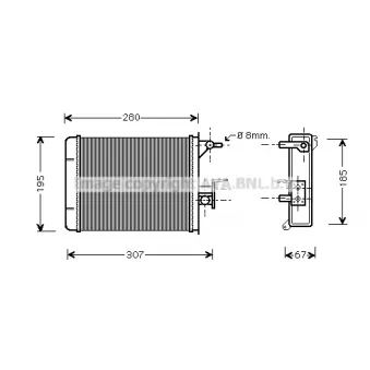 PRASCO PE6134 - Système de chauffage