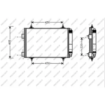 Condenseur, climatisation PRASCO OEM 6455AC
