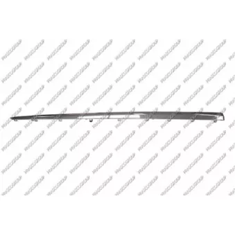 Baguette et bande protectrice, porte avant gauche PRASCO RN7501414