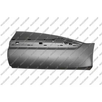 Baguette et bande protectrice, porte arrière gauche PRASCO RN7501454