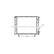 PRASCO RT2162 - Radiateur, refroidissement du moteur