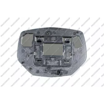 Verre de rétroviseur, rétroviseur extérieur PRASCO SB4327504