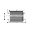 Condenseur, climatisation PRASCO [SC5007]