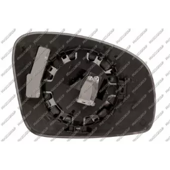 Verre de rétroviseur, rétroviseur extérieur PRASCO OEM 5J0857521M