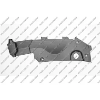 Baguette et bande protectrice, revêtement avant PRASCO SK4202203