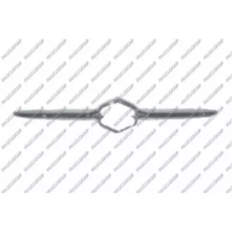 Baguette et bande protectrice, pare-chocs PRASCO OEM 7211265DA00PG