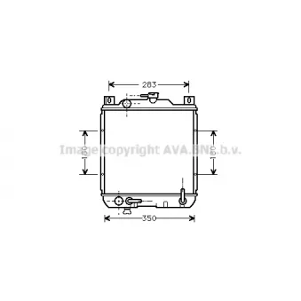 PRASCO SZ2014 - Radiateur, refroidissement du moteur