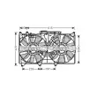 Ventilateur, refroidissement du moteur PRASCO [TO7535]