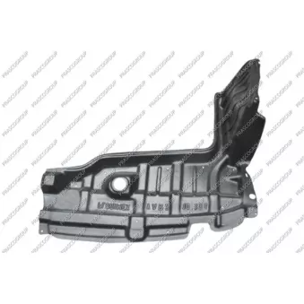 Insonoristaion du compartiment moteur avant gauche PRASCO OEM 514420D050