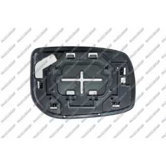 Verre de rétroviseur, rétroviseur extérieur PRASCO OEM 879090D210