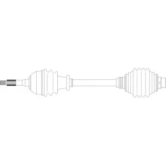 Arbre de transmission GENERAL RICAMBI RE3015