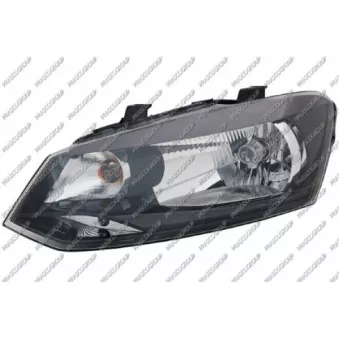 Projecteur principal PRASCO VG0234814 pour VOLKSWAGEN POLO 1.6 TDI - 90cv