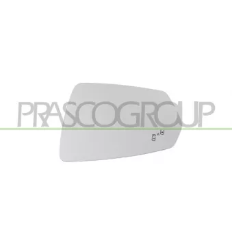 PRASCO VG0257534 - Verre de rétroviseur, rétroviseur extérieur
