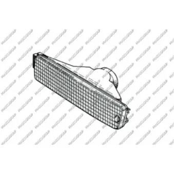 PRASCO VG0304314 - Feu clignotant avant gauche