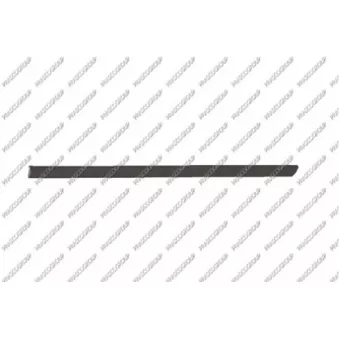 Baguette et bande protectrice, porte arrière gauche PRASCO VG0341454