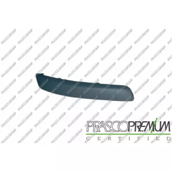 Baguette et bande protectrice, pare-chocs avant droit PRASCO VG0361243 pour VOLKSWAGEN GOLF 1.4 TSI - 170cv