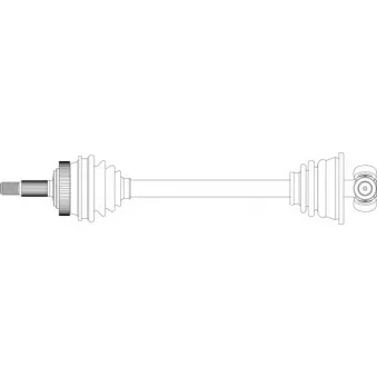 GENERAL RICAMBI RE3273 - Arbre de transmission avant gauche