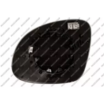Verre de rétroviseur, rétroviseur extérieur PRASCO OEM 5N0857522
