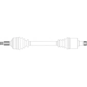 Arbre de transmission GENERAL RICAMBI RV3053