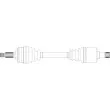GENERAL RICAMBI RV3057 - Arbre de transmission avant gauche