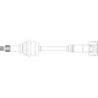 GENERAL RICAMBI RV3093 - Arbre de transmission avant droit
