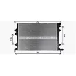 Radiateur, refroidissement du moteur PRASCO [VN2417]