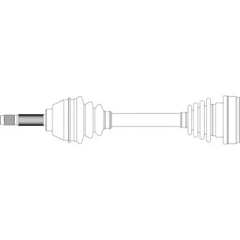 GENERAL RICAMBI SE3038 - Arbre de transmission avant gauche