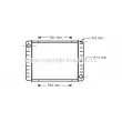 Radiateur, refroidissement du moteur PRASCO [VO2038]
