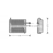 PRASCO VOV103 - Évaporateur climatisation