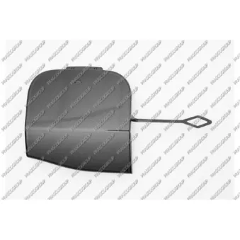 Capuchon, crochet de remorquage PRASCO VV6001236 Capuchon, crochet de remorquage PRASCO VV6001236