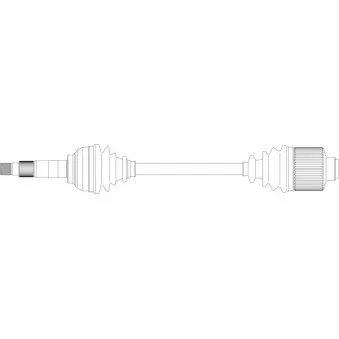 Arbre de transmission GENERAL RICAMBI OEM 23221GA593