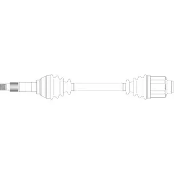 Arbre de transmission GENERAL RICAMBI OEM 723221055