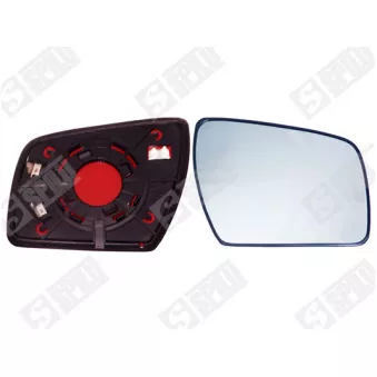 Verre de rétroviseur, rétroviseur extérieur SPILU [11414]