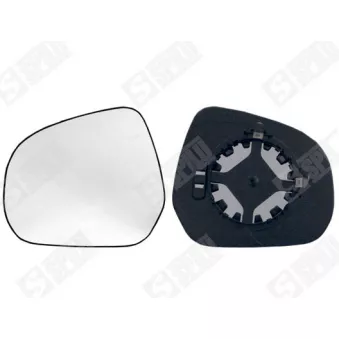 Verre de rétroviseur, rétroviseur extérieur SPILU 14115 pour OPEL AGILA 1.0 GPL - 65cv