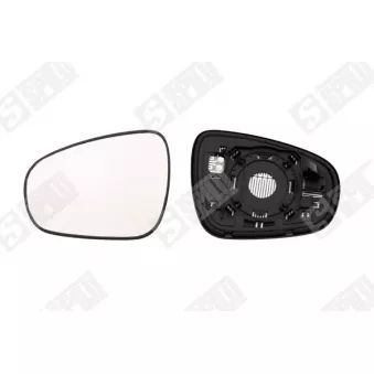 Verre de rétroviseur, rétroviseur extérieur SPILU [15543]