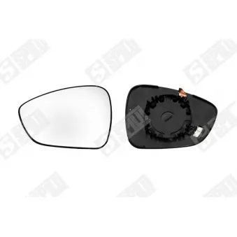 Verre de rétroviseur, rétroviseur extérieur SPILU 15662