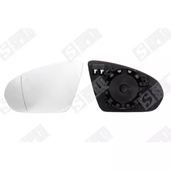 Verre de rétroviseur, rétroviseur extérieur SPILU [15697]
