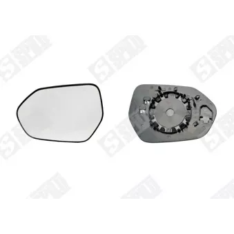 Verre de rétroviseur, rétroviseur extérieur SPILU [15755]