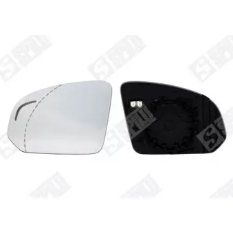 SPILU 16025 - Verre de rétroviseur, rétroviseur extérieur
