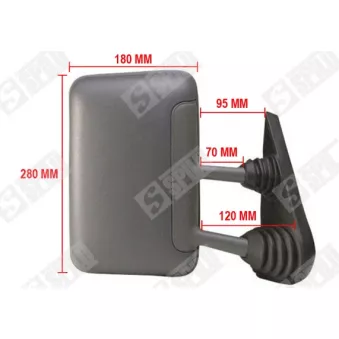 SPILU 51316 - Rétroviseur extérieur