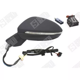 Rétroviseur extérieur SPILU OEM 5G0949101