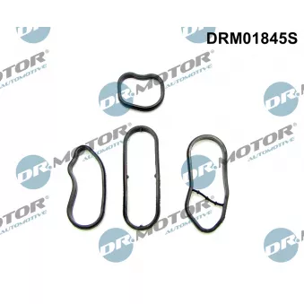 Dr.Motor DRM01845S - Kit de joints, radiateur d'huile