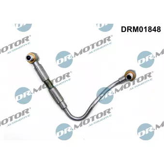 Dr.Motor DRM01848 - Conduite d'huile, compresseur