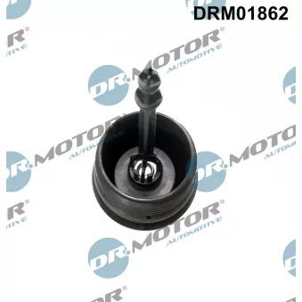 Couvercle, boîtier du filtre à huile Dr.Motor DRM01862 pour VOLKSWAGEN POLO 1.2 TDi BlueMotion - 75cv