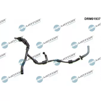 Tuyau de dépression, vanne de régulation de pression Dr.Motor OEM 04L131051C