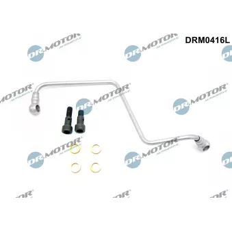 Dr.Motor DRM0416L - Conduite d'huile, compresseur