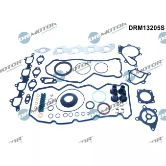 Pochette moteur complète Dr.Motor DRM13205S