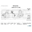 SEG Automotive 0001107545 - Démarreur