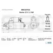 SEG Automotive 0001107551 - Démarreur